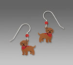 Sienna Sky Golden Retriever Puppy"Boomer" Earrings 1139