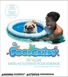 Poolcandy Inflatable Pet Float - Swimming Pool Raft & Float for Small Dogs - Inflatable Pet Paddle Doggy Pool Float - Small (0-30 lbs)