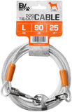 BV Pet Tie Out Cable for Dogs Up to 90/125 Pounds, 25/30 Feet