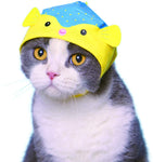 Kitan Club Cat Cap - Pet Hat Blind Box Includes 1 of 5 or 6 Cute Styles - Soft, Comfortable - Authentic Japanese Kawaii Design - Animal-Safe Materials, Premium Quality (Aquarium)