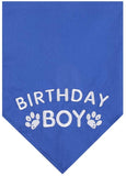 BINGPET Dog Birthday Bandana Scarf and Reusable Dog Birthday Hat with 0-8 Figures