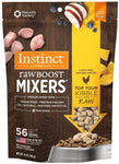 Instinct Freeze Dried Raw Boost Mixers Grain Free Recipe All Natural Dog Food Toppers