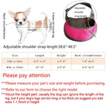 YUDODO Pet Dog Sling Carrier Breathable Mesh Travel Safe Sling Bag Carrier for Dogs Cats