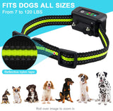 Authen Bark Collar Barking Control Training Collar with Beep Vibration and No Harm Shock(5 Adjustable Sensitivity Control) for Small Medium Large Dog