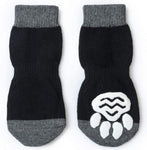 Harfkoko Pet Heroic Anti-Slip Knit Dog Socks&Cat Socks with Rubber Reinforcement, Anti-Slip Knit Dog Paw Protector&Cat Paw Protector for Indoor Wear, Suitable for Small&Medium&Large Dogs&Cats