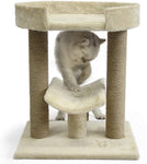 Basics Cat Tree with Platform, Scratching Posts