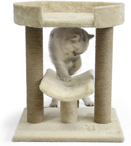 Basics Cat Tree with Platform, Scratching Posts