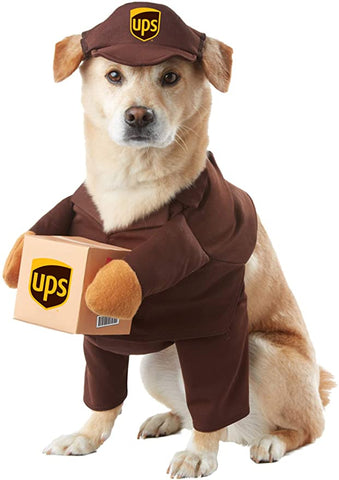 Brown_UPS PAL Dog Costume