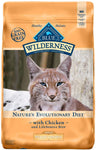 Blue Buffalo Wilderness High Protein Grain Free, Natural Adult Weight Control Dry Cat Food, Chicken