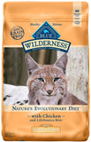 Blue Buffalo Wilderness High Protein Grain Free, Natural Adult Weight Control Dry Cat Food, Chicken