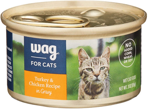 Brand - Wag Wet Cat Food 3 oz (Pack of 24)