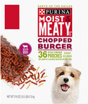 Purina Moist & Meaty Chopped Burger Adult Dry Dog Food