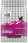 I and Love and You Naked Essentials Dry Cat Food - Grain Free Kibble (Variety of Flavors