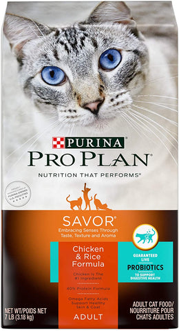 Purina Pro Plan SAVOR Adult Dry Cat Food With Probiotics