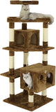 Go Pet Club Cat Tree Condo Scratcher Post Pet Bed Furniture