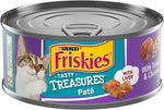 Purina Friskies Tasty Treasures Adult Wet Cat Food - (24) 5.5 oz. Cans