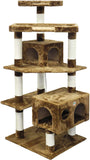 Go Pet Club Cat Tree Condo Scratcher Post Pet Bed Furniture