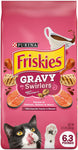 Purina Friskies Gravy Swirlers Adult Dry Cat Food