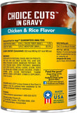 Pedigree Choice CUTS in Gravy Adult Canned Wet Dog Food, 22 oz. Cans (Pack of 12)