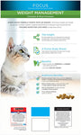 Purina Pro Plan FOCUS Weight Management Adult Dry Cat Food & Wet Cat Food