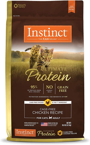 Instinct Ultimate Protein Grain Free Recipe Natural Cat Food & Toppers