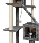 Furhaven Pet Cat Tree | Tiger Tough Cat Tree House Condo Perch Entertainment Playground Furniture for Cats & Kittens - Available in Multiple Colors & Styles