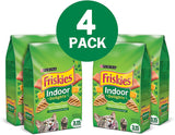 Purina Friskies Indoor Dry Cat Food, Indoor Delights - 3.15 lb. Bags (Pack of 4)